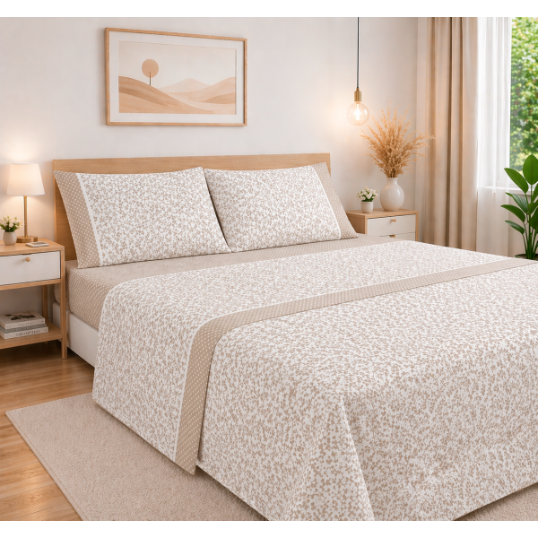 Jogo de Cama Aura Des. Primavera