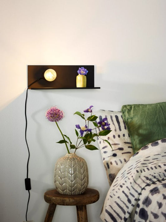 SEBO - Bedside lamp - 1xE27 - Black