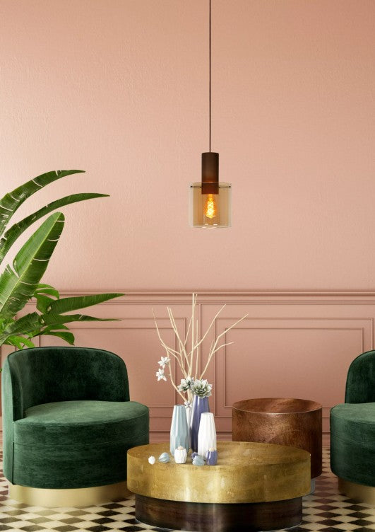 TOLEDO 1xE27 - Amber