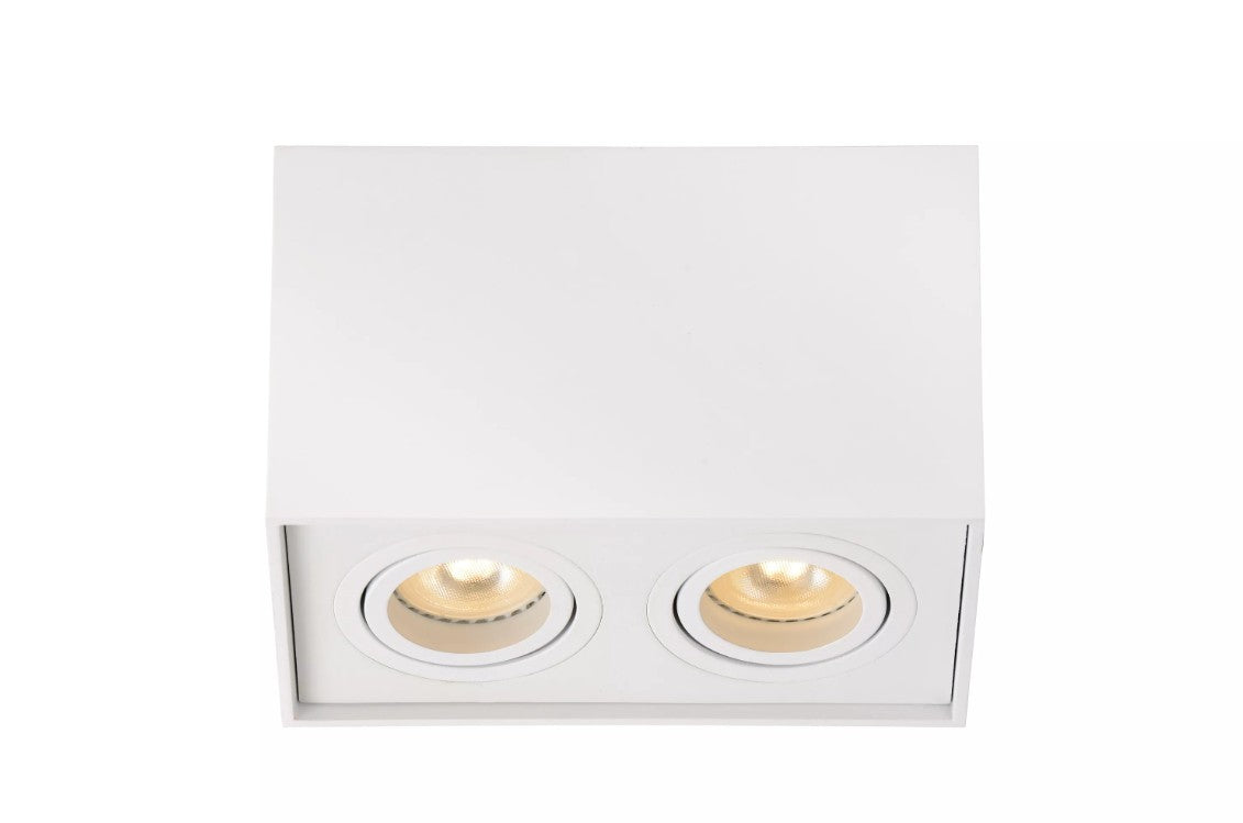 TUBE - Ceiling spotlight - 2xGU10 - White