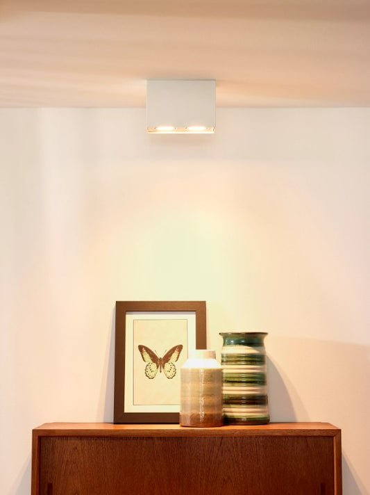 TUBE - Ceiling spotlight - 2xGU10 - White