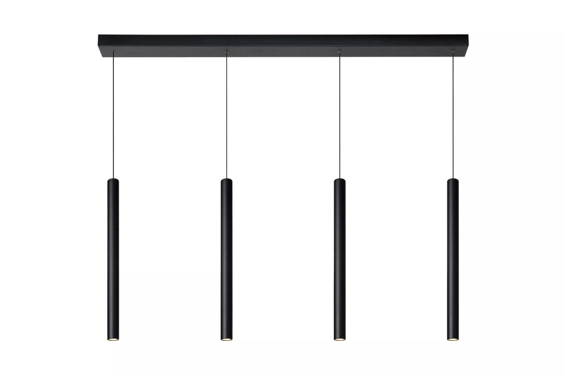 LORENZ - Pendant light - LED Dim. - 4x4W 3000K - Black