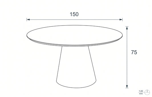 Mesa de jantar Antilia
