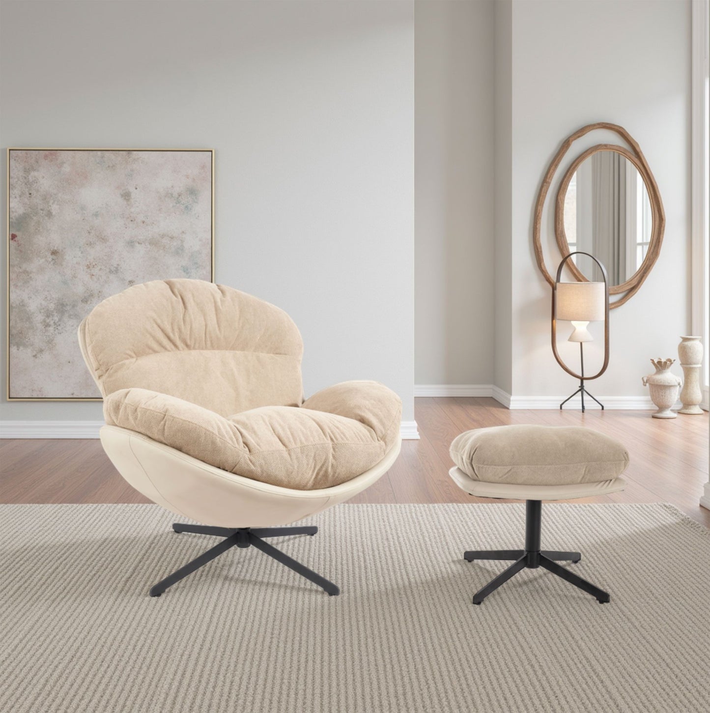 Banqueta bege REF: 11303