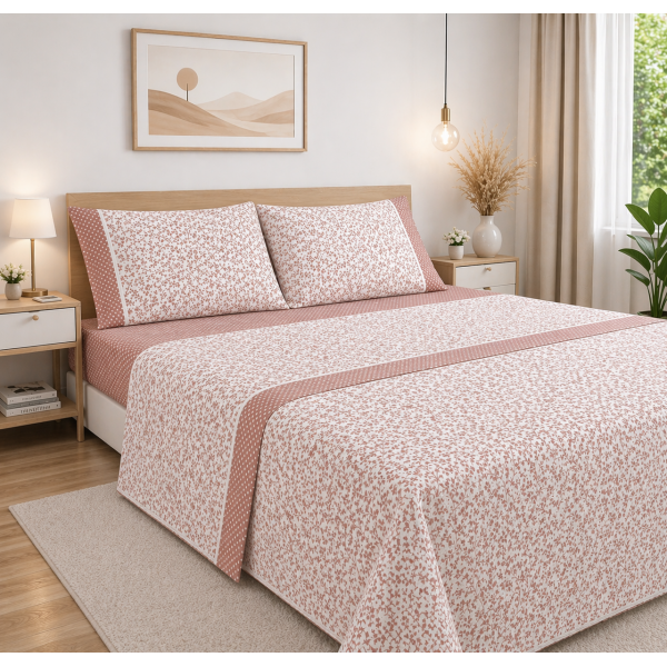 Jogo de Cama Aura Des. Primavera