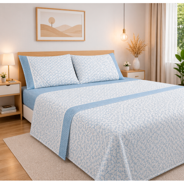 Jogo de Cama Aura Des. Primavera