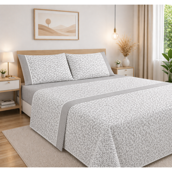 Jogo de Cama Aura Des. Primavera