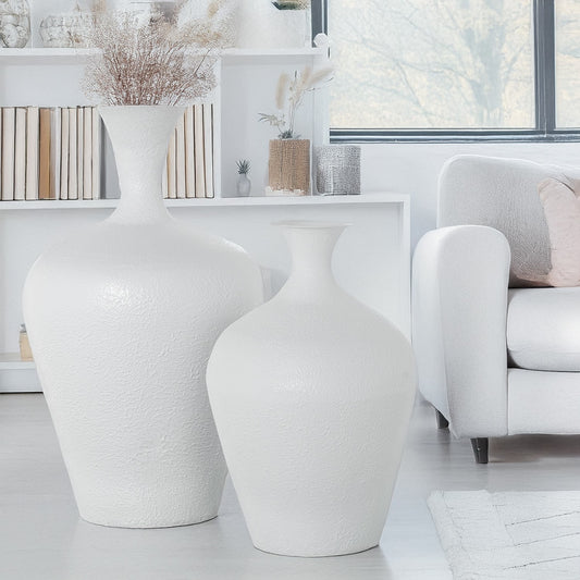 Vaso em ferro branco