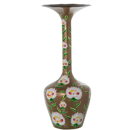 Vaso em Ferro decorado Ref. 70967