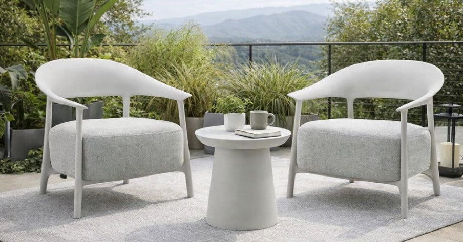 Conjunto Potenza ( 2 Cadeirões + mesa)