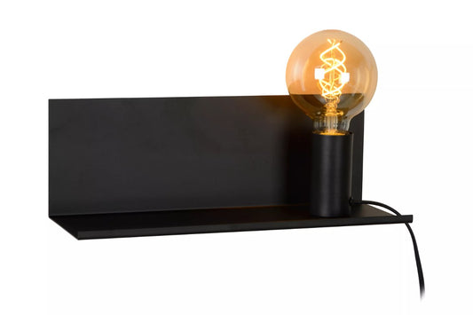 SEBO - Bedside lamp - 1xE27 - Black