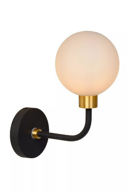 BEREND - Wall light Bathroom - 1xG9 - IP44 - Black
