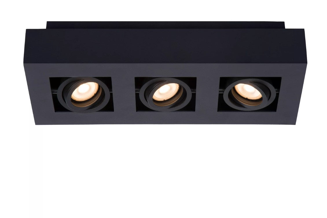 XIRAX - Ceiling spotlight - LED Dim to warm - GU10 - 3x5W 2200K/3000k