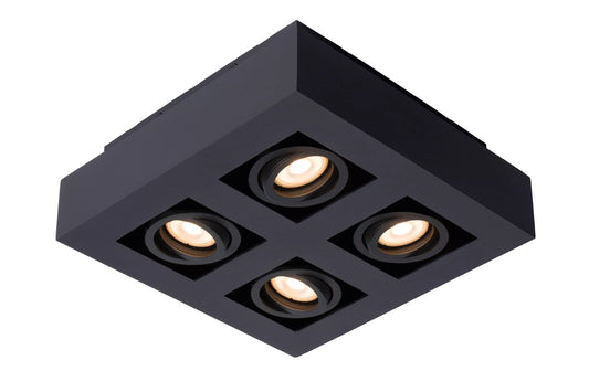 XIRAX - Ceiling spotlight - LED Dim to warm - GU10 - 4x5W 2200K/3000K
