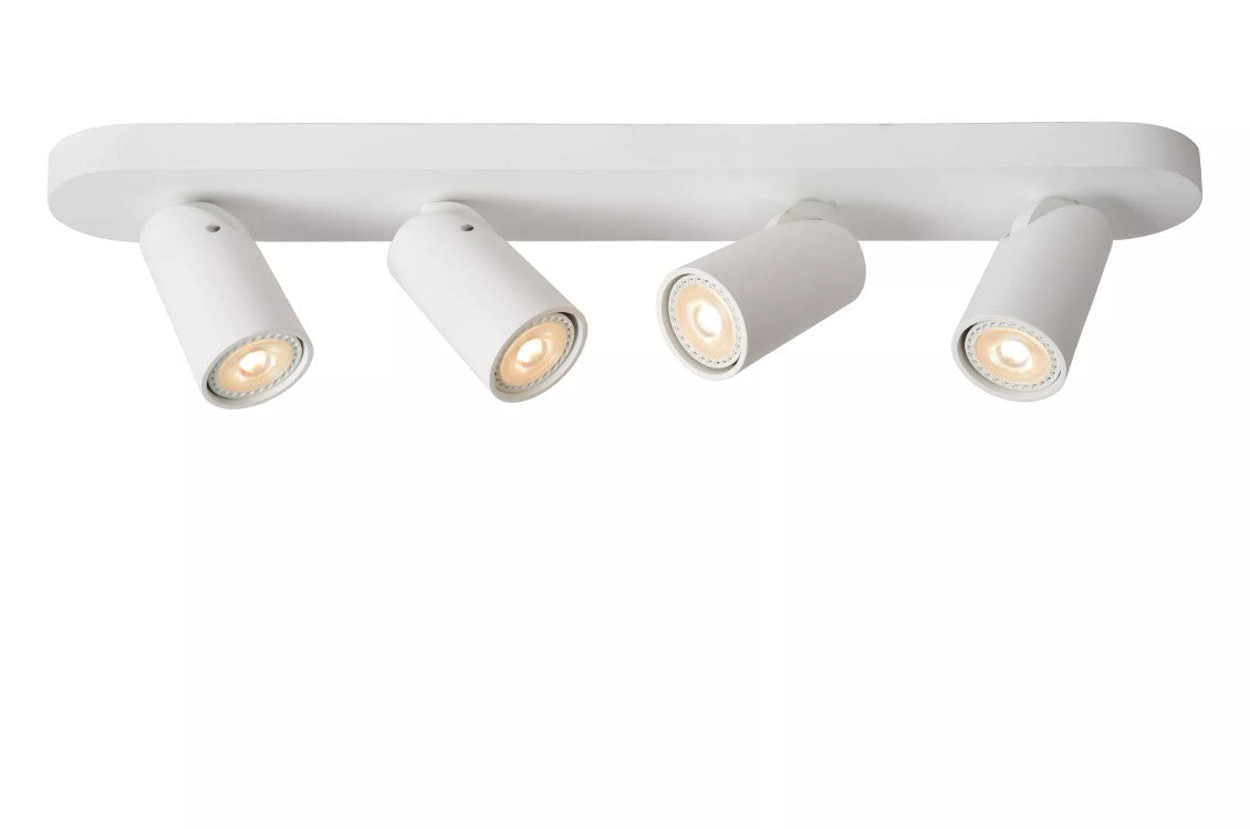 XYRUS - Ceiling spotlight - LED Dim to warm - GU10 - 4x5W 2200K/3000K - White