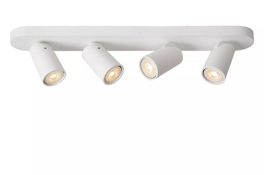 XYRUS - Ceiling spotlight - LED Dim to warm - GU10 - 4x5W 2200K/3000K - White