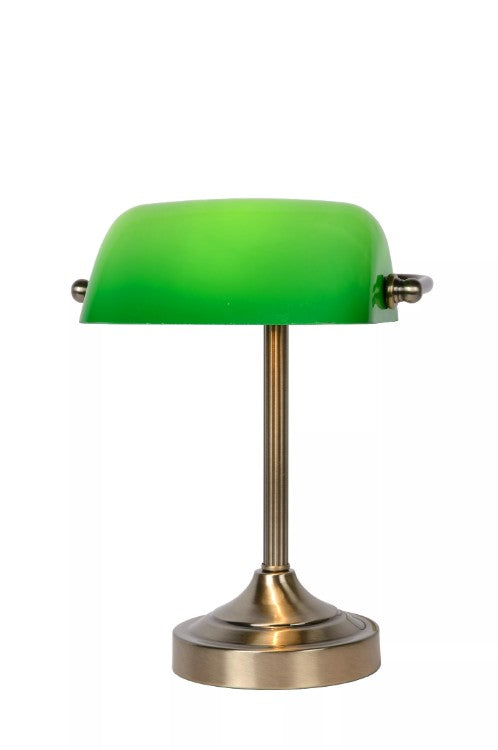 BANKER - Desk lamp - 1xE14 - Bronze