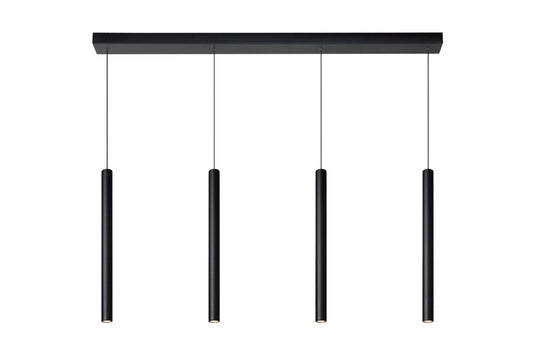 LORENZ - Pendant light - LED Dim. - 4x4W 3000K - Black
