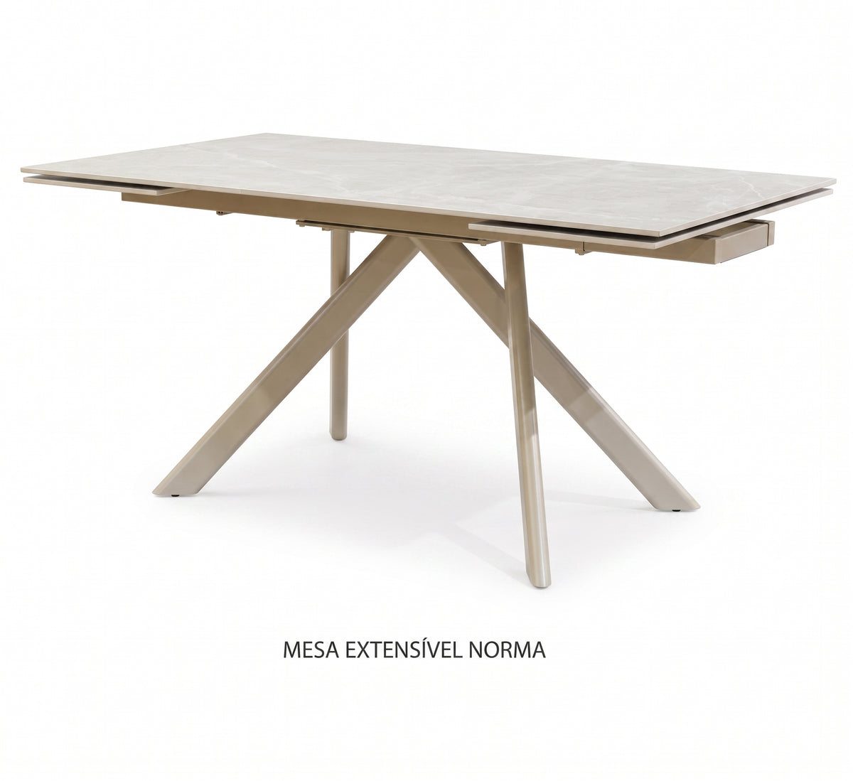 Mesa de jantar extensível Norma