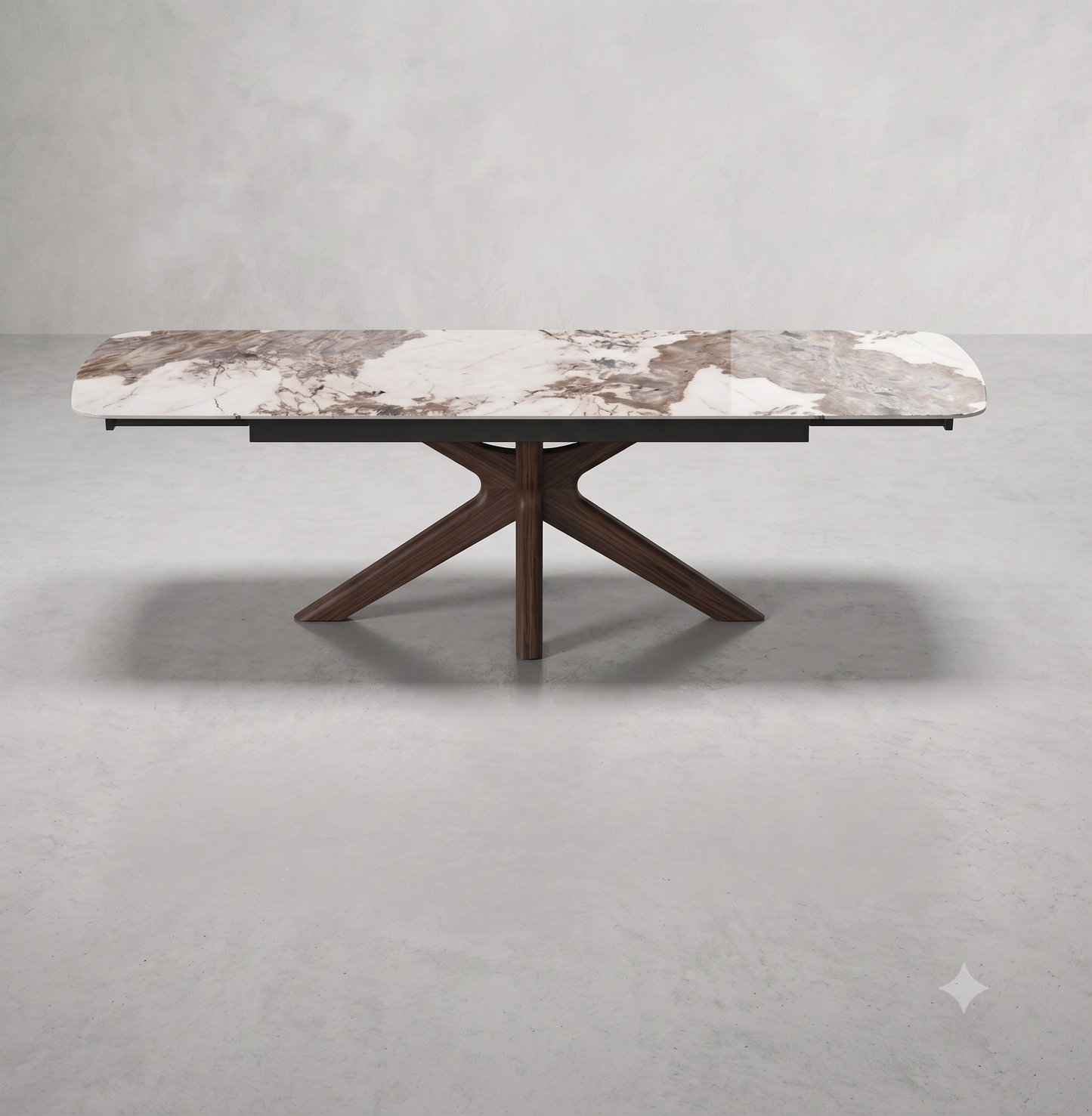 Mesa de jantar extensível Columba