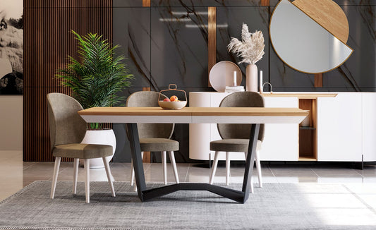 Mesa de Jantar Extensível Filadelfia 6